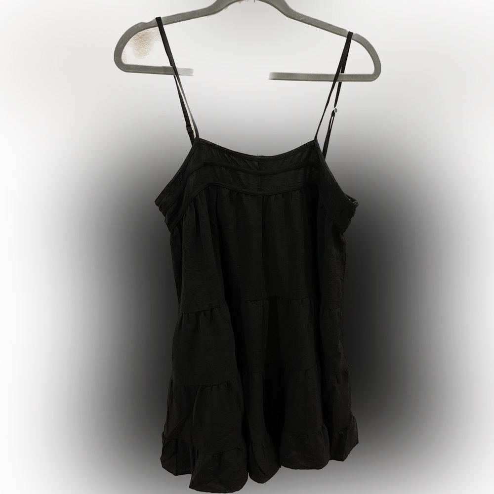 NWT black romper size L